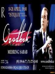 Ozodbek Nazarbekov - "Mehring sabab" konsert dasturi 2016 (treyler)