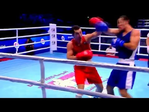 ЧМ-2015: Адильбек Ниязымбетов (KAZ) vs Elshod Rasulov (UZB)